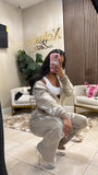 Nude Sweatsuit Set