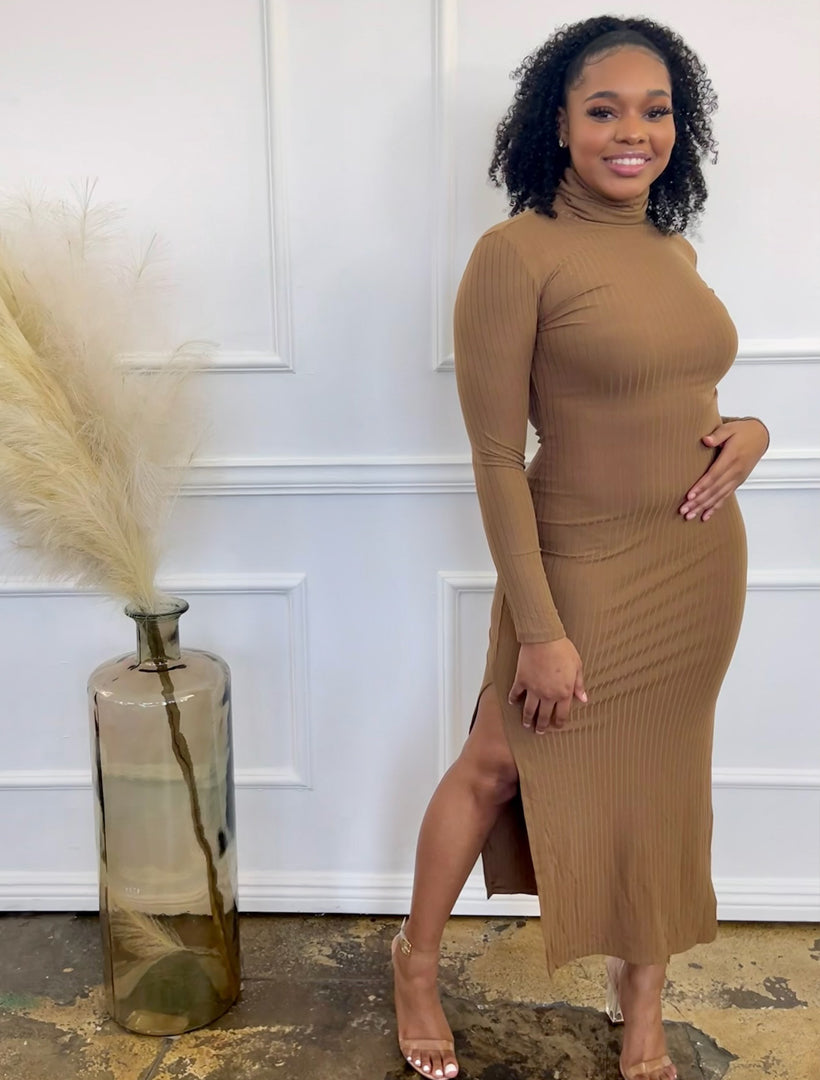 Mocha Sweater Dress CharnellMarieBoutique Mocha Sweater Dress CharnellMarieBoutique